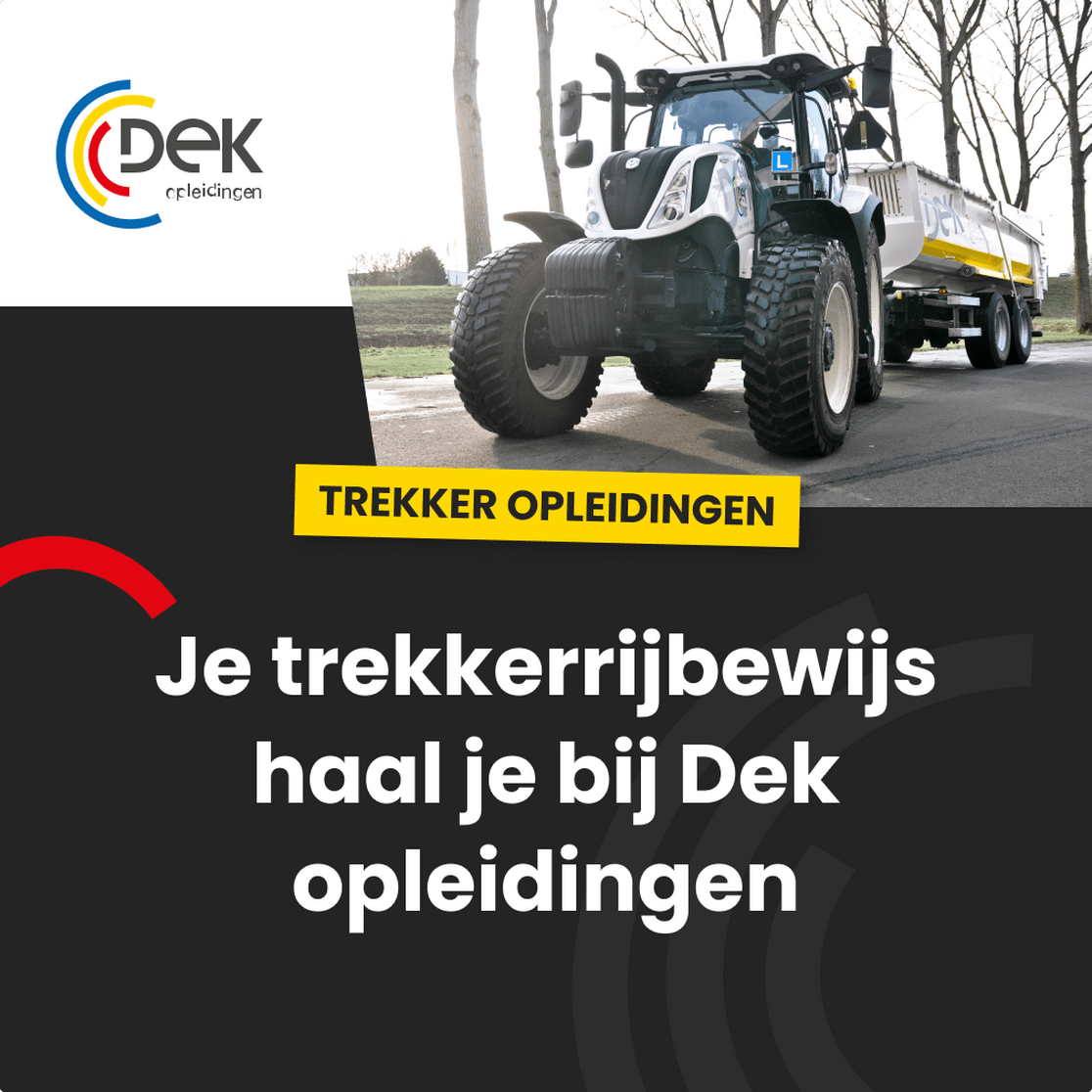 Voorbeeld social media post Dek Opleiding