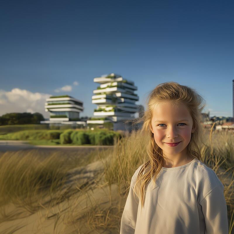 Zeeland 2050 meisje