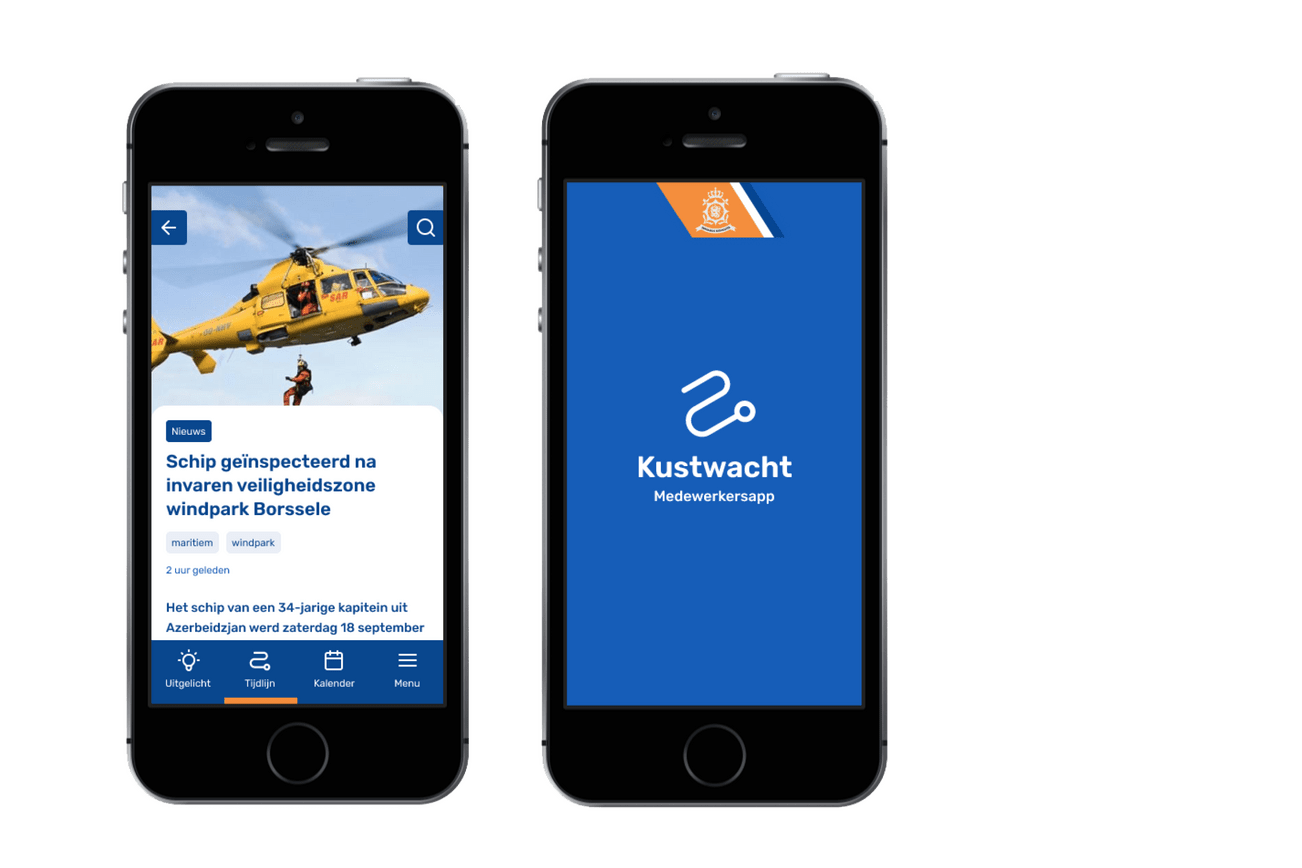 kustwacht app develelopment