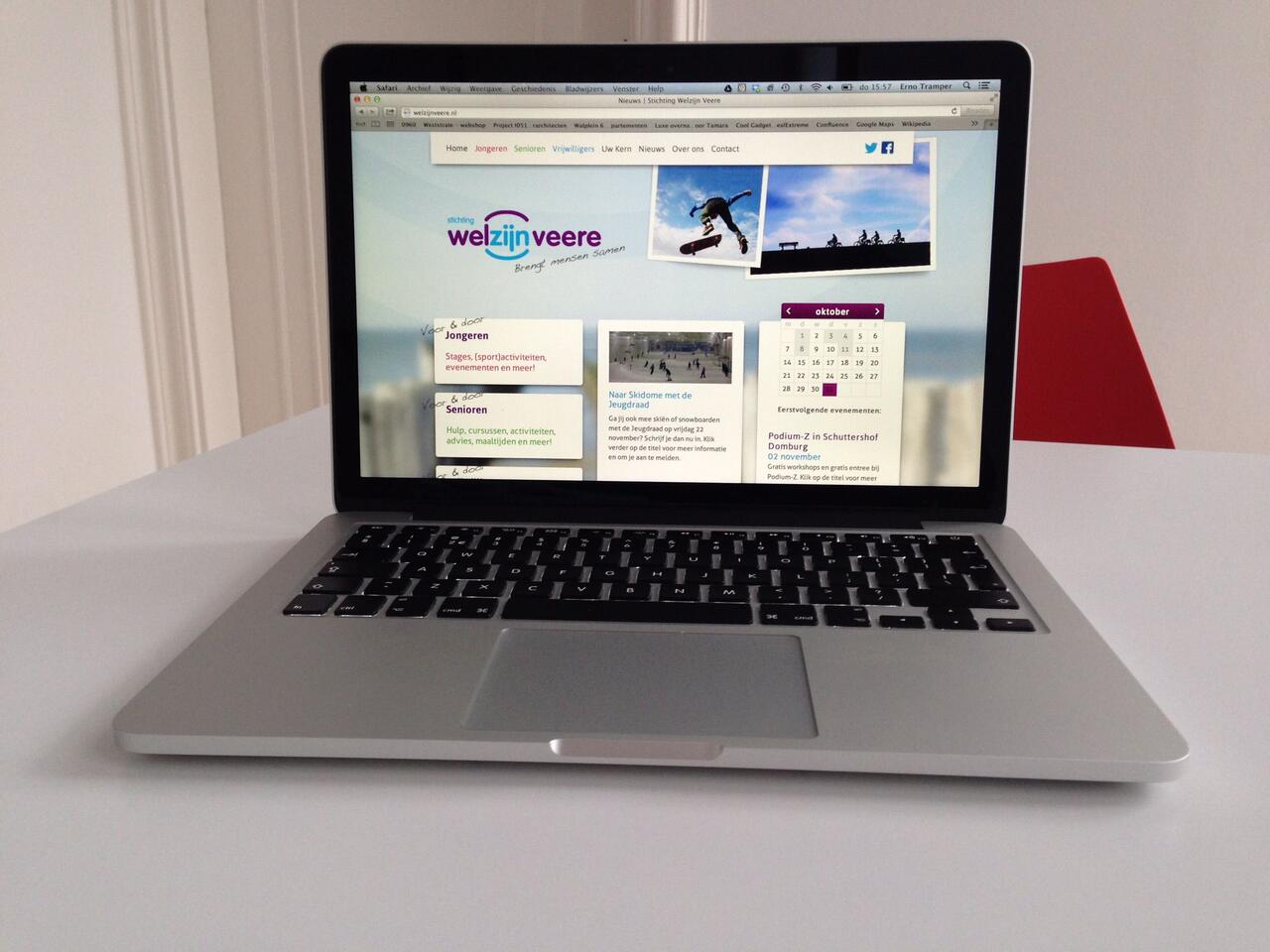 UH historie website